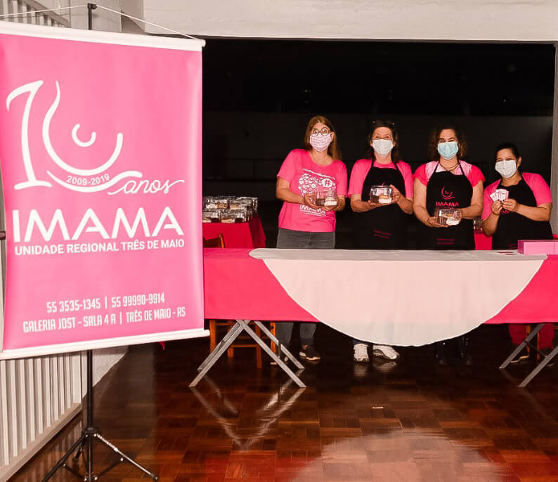 IMAMA COMERCIALIZA MAIS DE 1.500 CARTÕES DO LANCHE ROSA